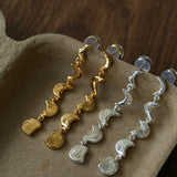 Moon Phase Gradient Drop Earrings gembea jewelry