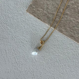Moustache Baroque Pendant Chain Necklace - Gembea Jewelry