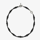Mystical Black Agate Beaded Necklace gembea jewelry