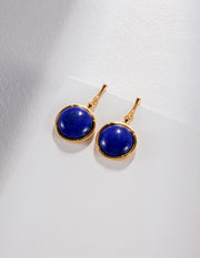 Gembea Jewelry Lazuli Days Series Blue Halo Earrings