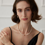 Baroque Pearl Beaded Necklace Gembea - Gembea Jewelry