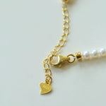 Natural Pearl Beaded Bracelet 3.5-4MM gembea jewelry