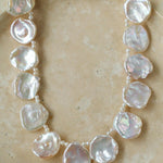Natural Baroque Petal Pearl Necklace - Gembea Jewelry