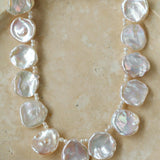 Natural Baroque Petal Pearl Necklace - Gembea Jewelry