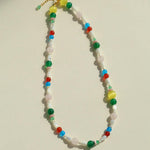 Spring Heartbeat Colored Necklace - Gembea Jewelry