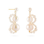 Nice Freshwater Pearl Drop Earrings gembea jewelry