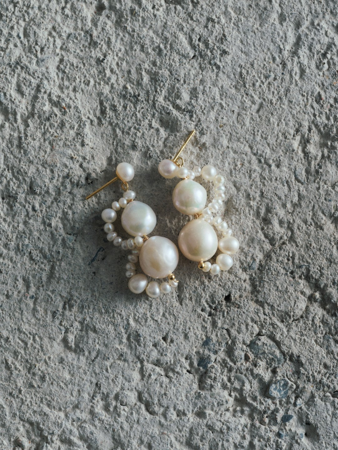 Nice Freshwater Pearl Drop Earrings gembea jewelry