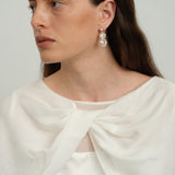 Nice Freshwater Pearl Drop Earrings gembea jewelry