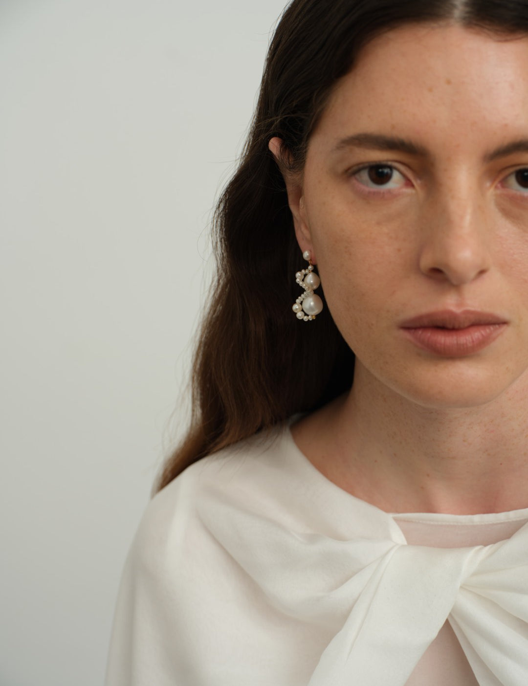 Nice Freshwater Pearl Drop Earrings gembea jewelry