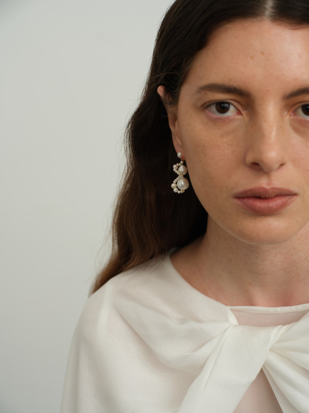 Nice Freshwater Pearl Drop Earrings gembea jewelry