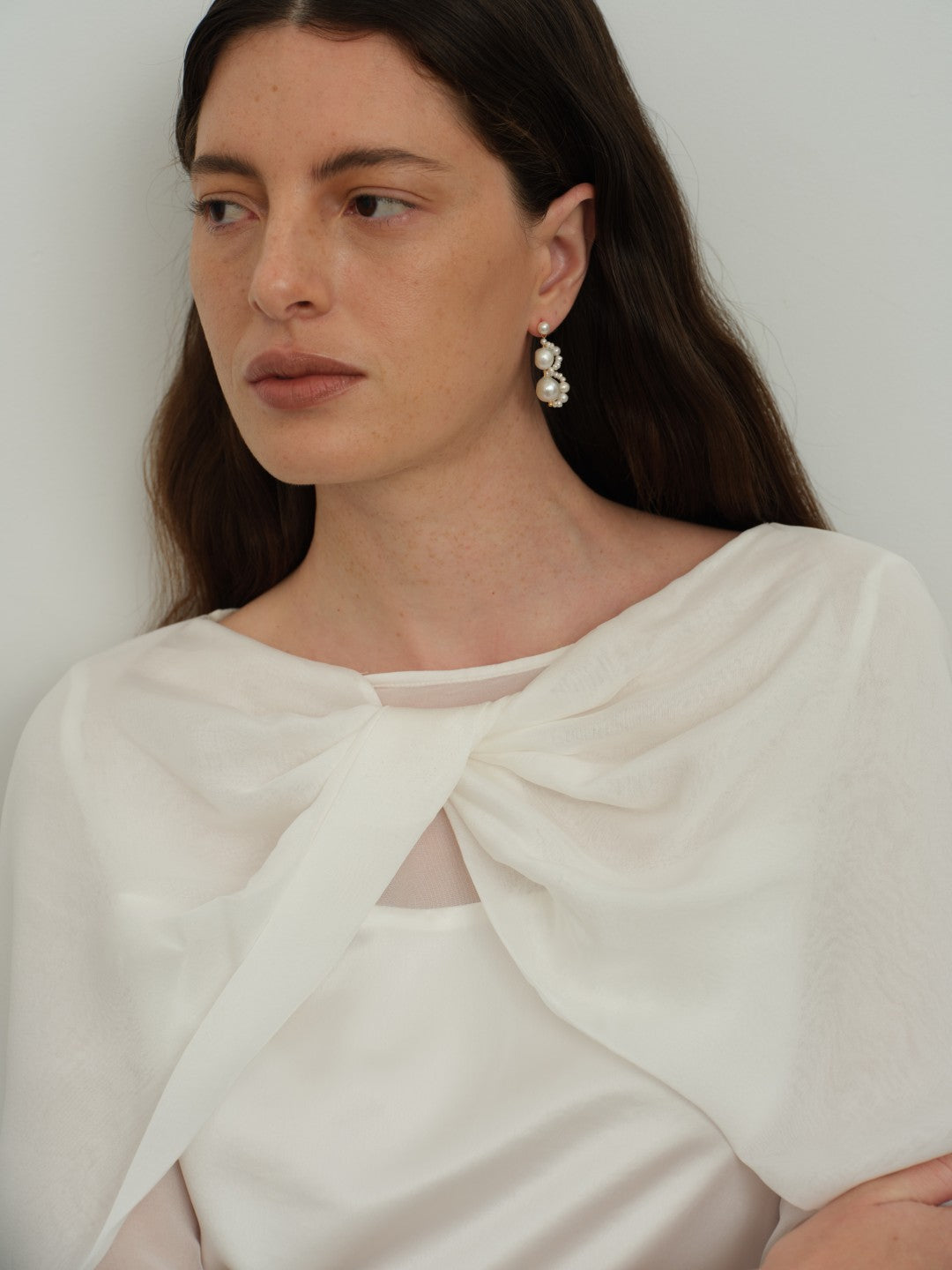 Nice Freshwater Pearl Drop Earrings gembea jewelry