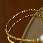 Faceted Beaded Baroque Pearl Bracelet