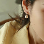 Petite Pearl Drop Studs Earrings