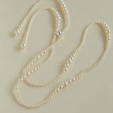 Spring Heartbeat Series Long Pearl Necklace