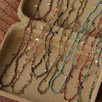 Bohemian-style Hand-woven Natural Stone Necklace Gembea Jewelry
