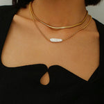 Pipa Baroque Pearl Necklace