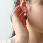 Petite Pearl Drop Studs Earrings