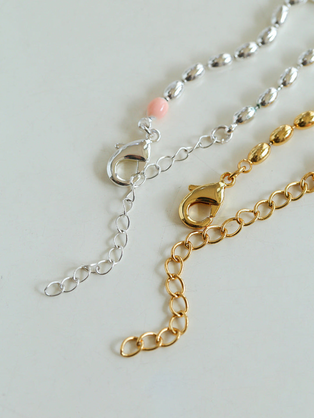 Spring Heartbeat Gold Beans Necklace