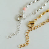 Spring Heartbeat Gold Beans Necklace