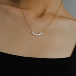 Simple Smile Freshwater Pearl Necklace