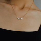 Simple Smile Freshwater Pearl Necklace