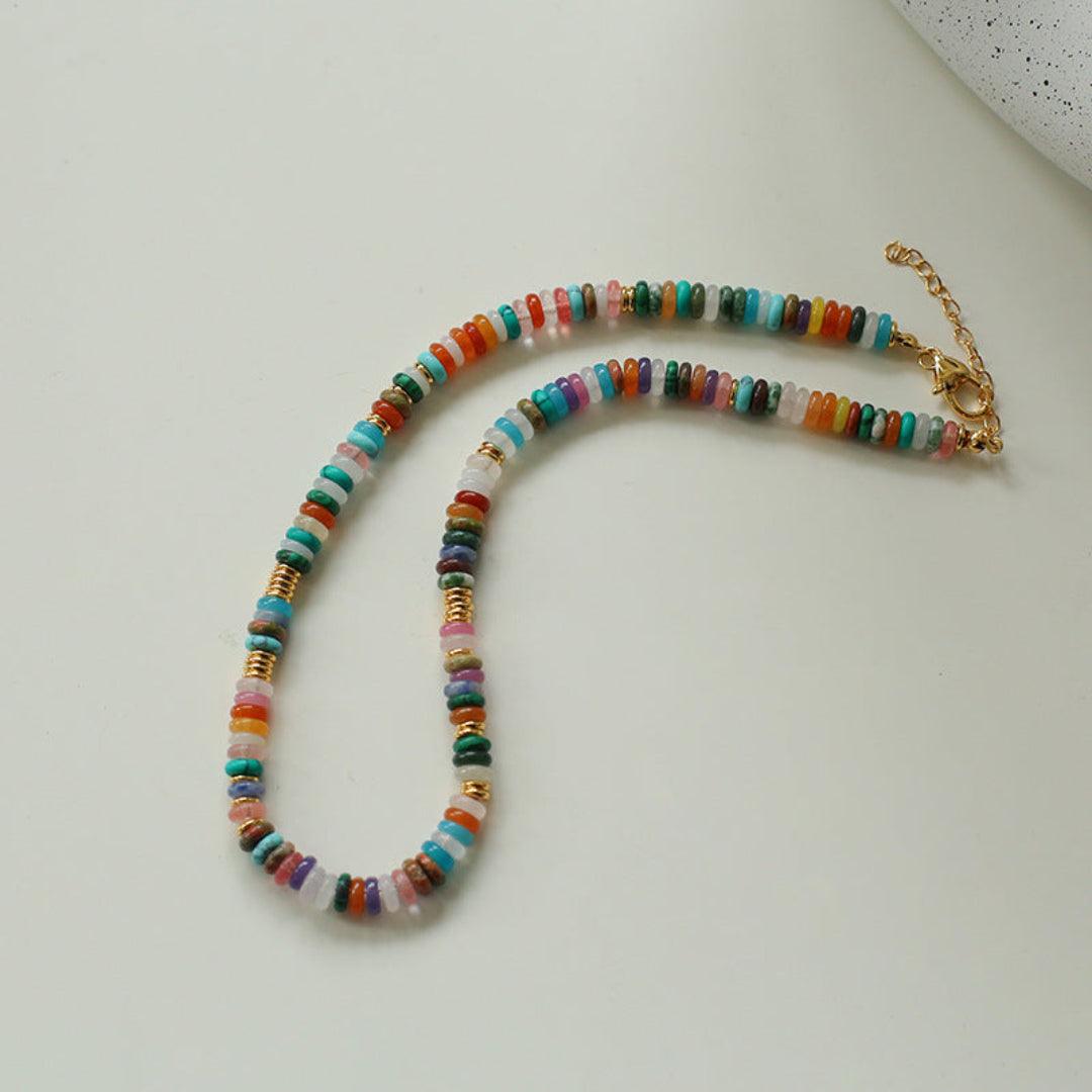 Sea's Embrace Series Stone Shell Necklace - Gembea Jewelry