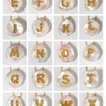 Petal Baroque Pearl 26-Letter Chain Necklace