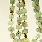 Sugar Cube Grape Stone Beaded Necklace Gembea Jewelry