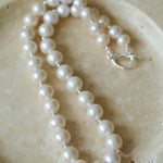 Round Baroque Pearl Beaded Necklace