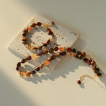 Tiger's Eye Stone Beaded Bracelet-Gembea Jewelry