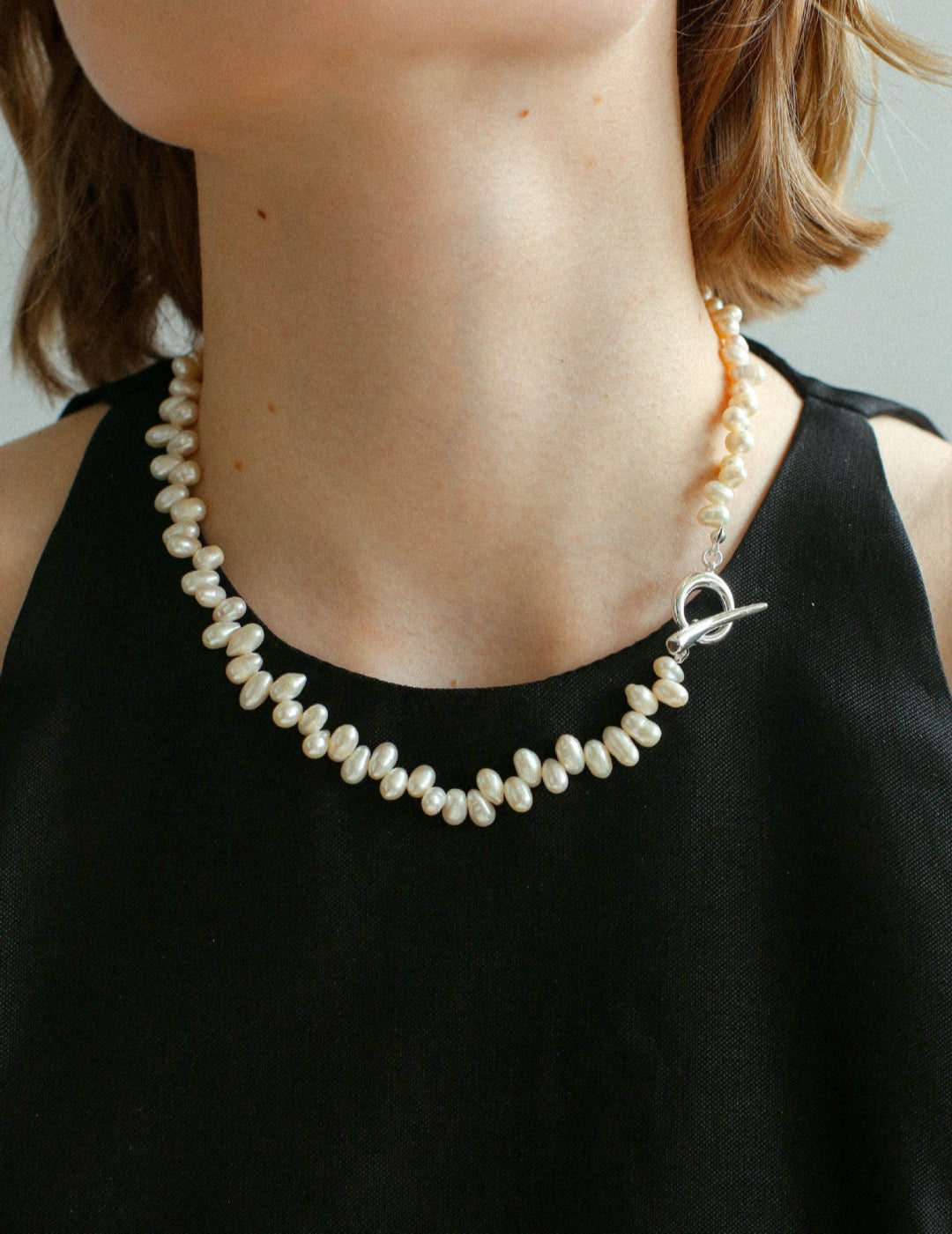 Simple Freshwater Pearl Necklace