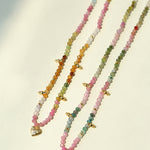 Gembea Jewelry Heart-shaped Colored Tourmaline Necklace
