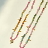 Gembea Jewelry Heart-shaped Colored Tourmaline Necklace