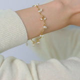 Cherry Freshwater Pearl Bracelets