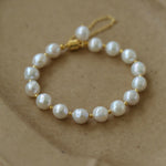 Magnetic Buckle Crepe Pearl Bracelet