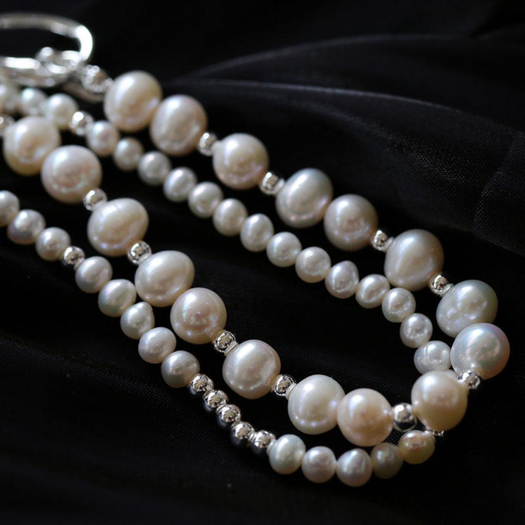 Simple OT Buckle Pearl Bracelet - Gembea Jewelry