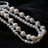 Simple OT Buckle Pearl Bracelet