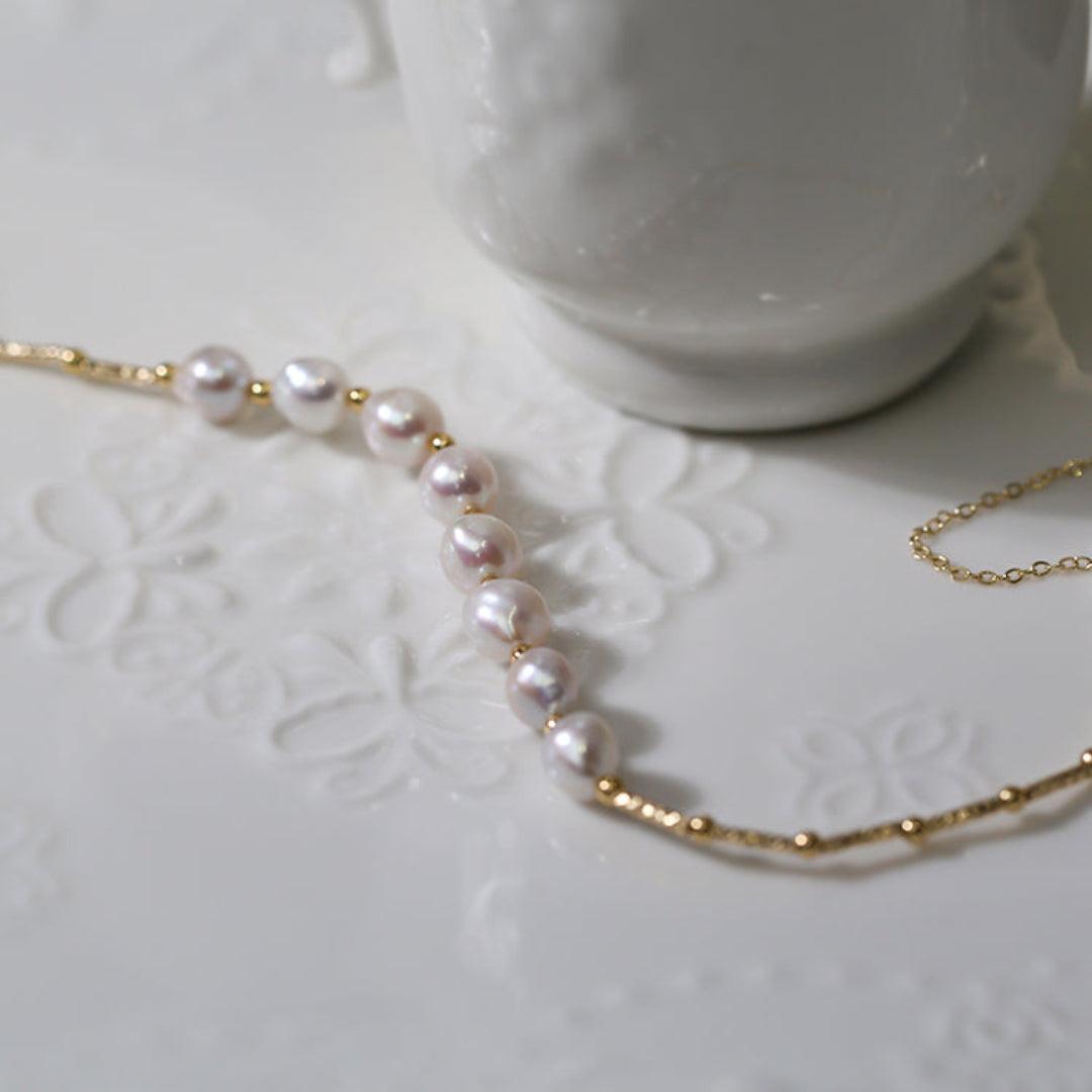 Love and the City Series Pearl Necklace - Gembea Jewelry