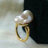 Baroque Pearl Ring