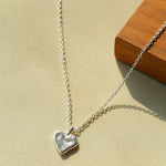 Luna Luxe Series Heart Chain Necklace