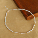 Spring Heartbeat Toothpick Pearl Necklace