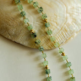 Sugar Cube Grape Stone Beaded Necklace Gembea Jewelry