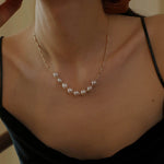 Smile Natural Shaped Pearl Necklace