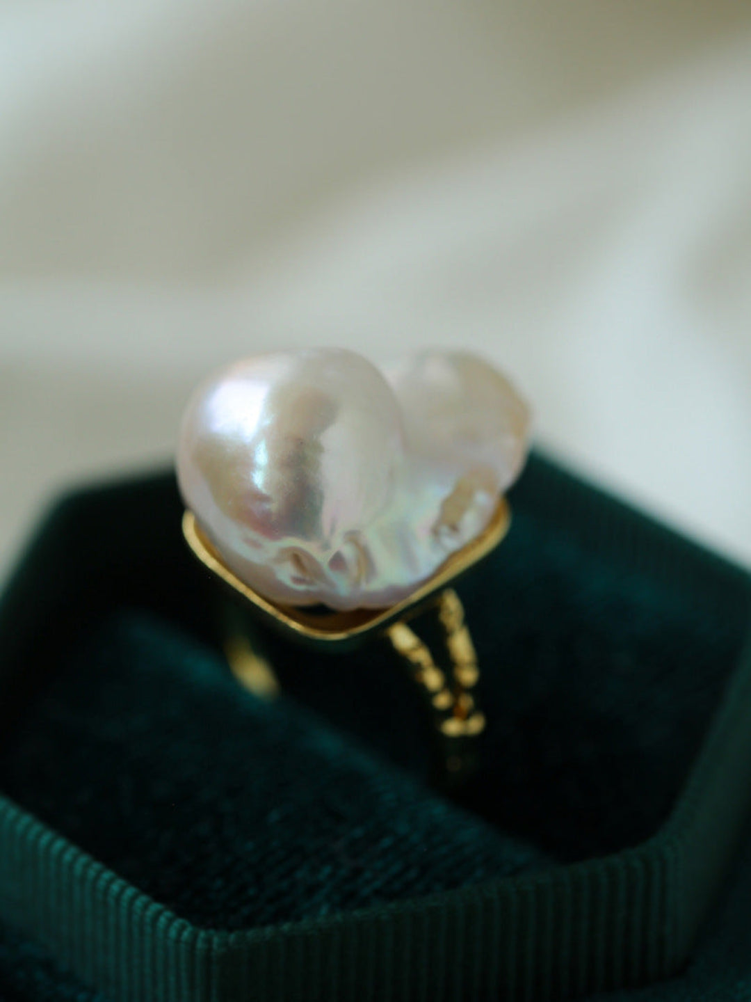 Baroque Pearl Ring