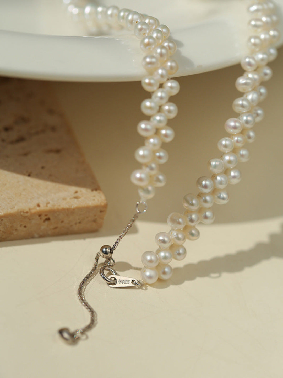 Hand-woven Freshwater Pearl Necklace