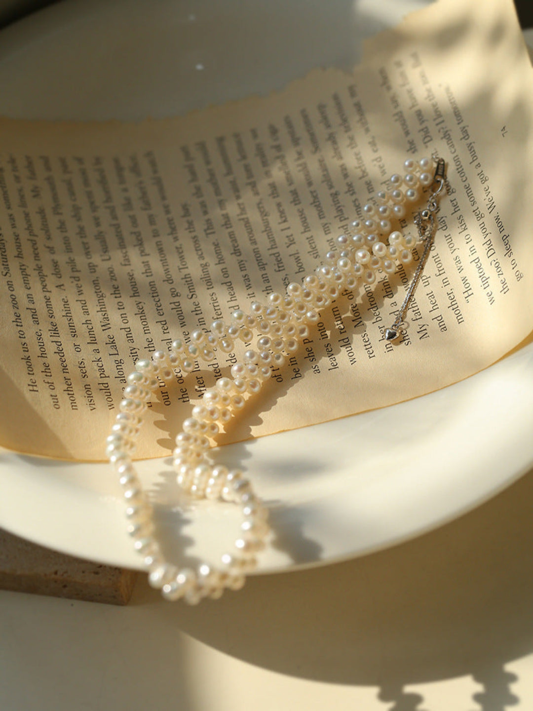 Hand-woven Freshwater Pearl Necklace