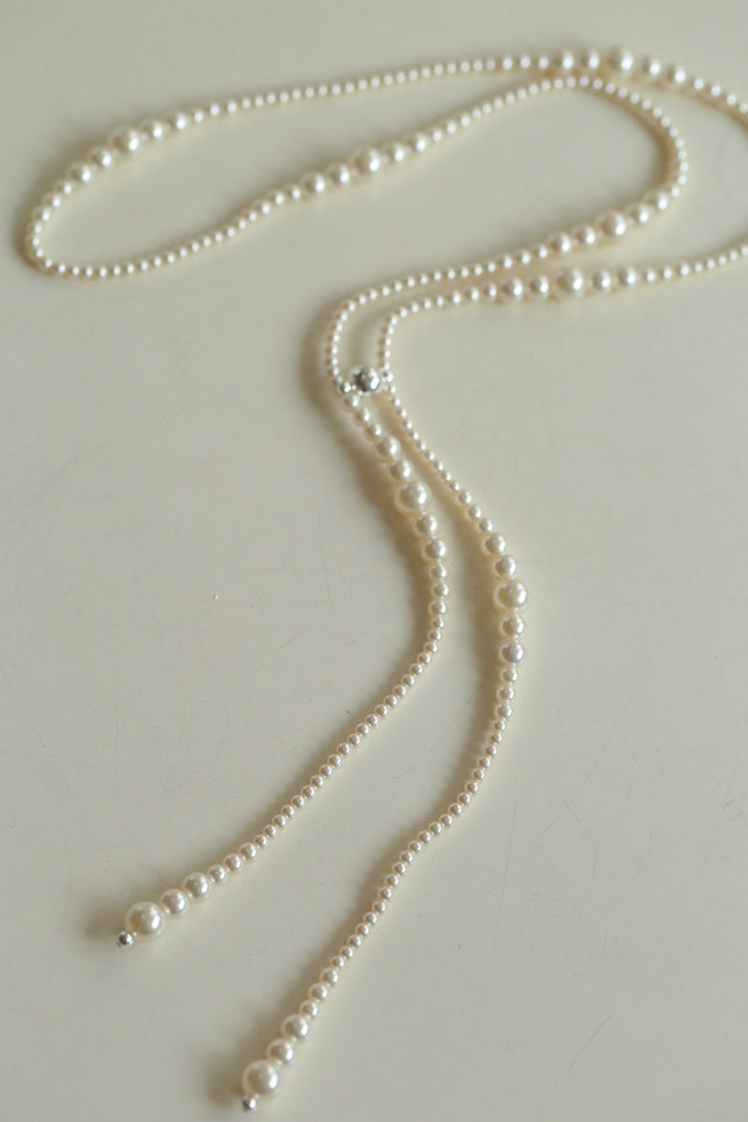 Spring Heartbeat Series Long Pearl Necklace