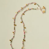 Bohemian-style Hand-woven Natural Stone Necklace Gembea Jewelry