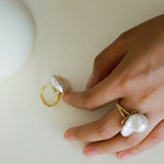 Baroque Pearl Ring