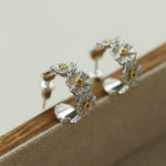 S925 Silver Little Daisy Earrings